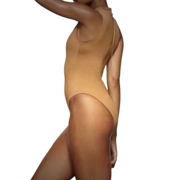 SKIMS Swim Sleeveless One Piece Almond 4X - Picture 14 of 14